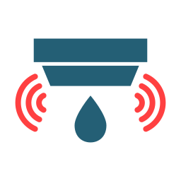 sensor de inundación icono