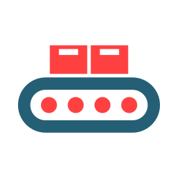 Conveyor band icon