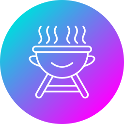 BBQ grill icon