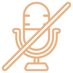 Mic off icon