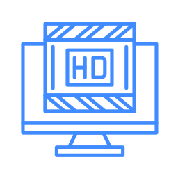 Hd film icon