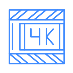 4k film icon