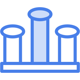 gráfico de barras Ícone