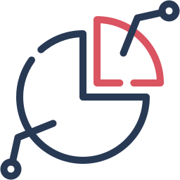 diagramme circulaire Icône