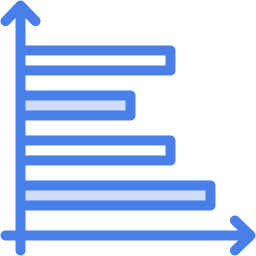 diagramme à bandes Icône