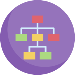 diagrama de flujo icono