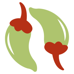 grünes chilli icon