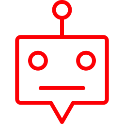 robot de chat icono