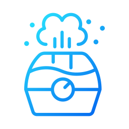 l'humidité de l'air Icône