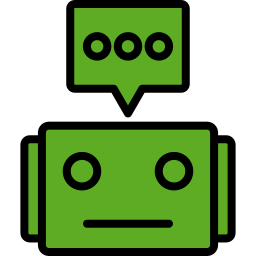 robot de chat icono