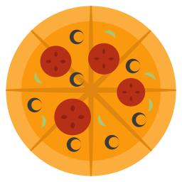 pizza Icône