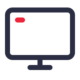 televisor icono