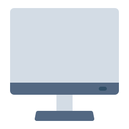 wyświetlacz monitora ikona