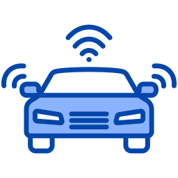 Autonomous vehicle icon