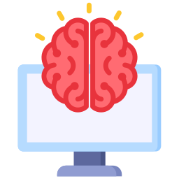 Brain computer interface icon