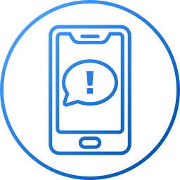 Phone alert icon