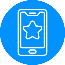 Rating stars icon