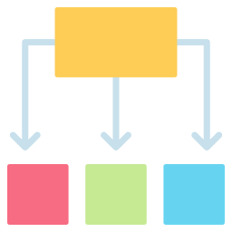 décomposition Icône