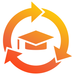 Continuous learning icon