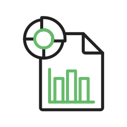 Statistical report icon