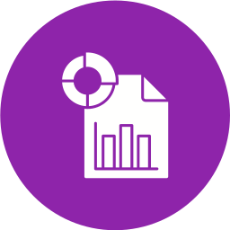 Statistical report icon