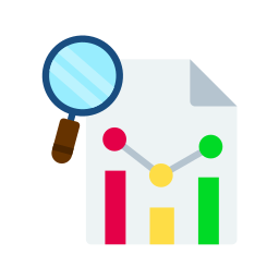 Statistical analysis icon