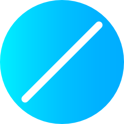 Diagonal line icon