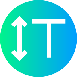 Text height icon