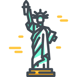 estatua de la libertad icono