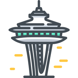 Space needle icon