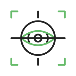 Eye scanner icon