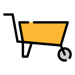 Wheelbarrow icon