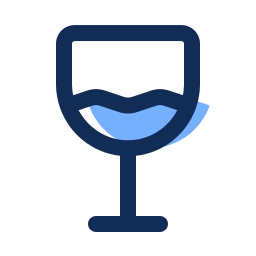 copa de vino icono