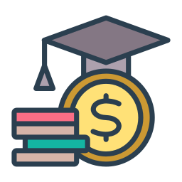 financieel onderwijs icoon