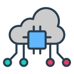 computación en la nube icono