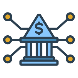 Digital bank icon