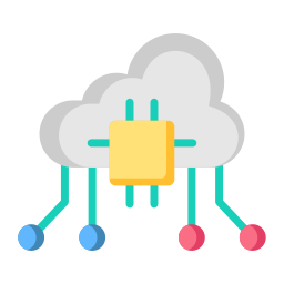 Cloud computing icon