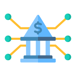 Digital bank icon
