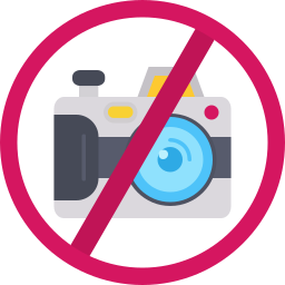 No camera icon