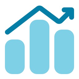 diagramme à bandes Icône