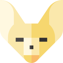 fennec fox icoon