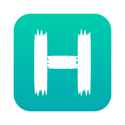 文字h icon