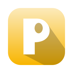 文字p icon