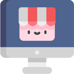 Online shop icon