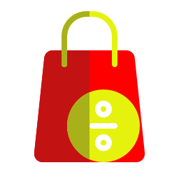 Shopping discount icon