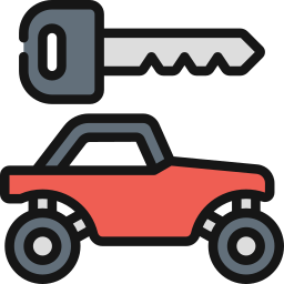 buggy auto icoon