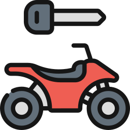 Quad bike icon