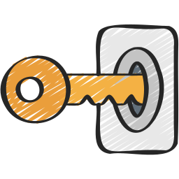 Keyhole icon