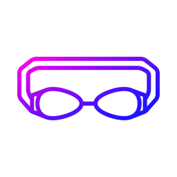 óculos de natação Ícone