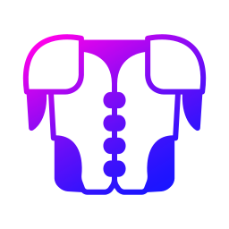 Chest protection icon